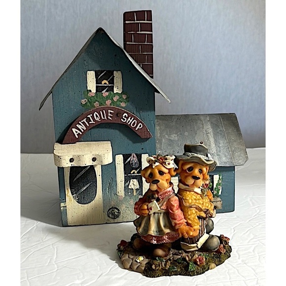 Vintage Barkley Crossing PS I Love You Valentine collectible figurine numbered - Picture 2 of 7